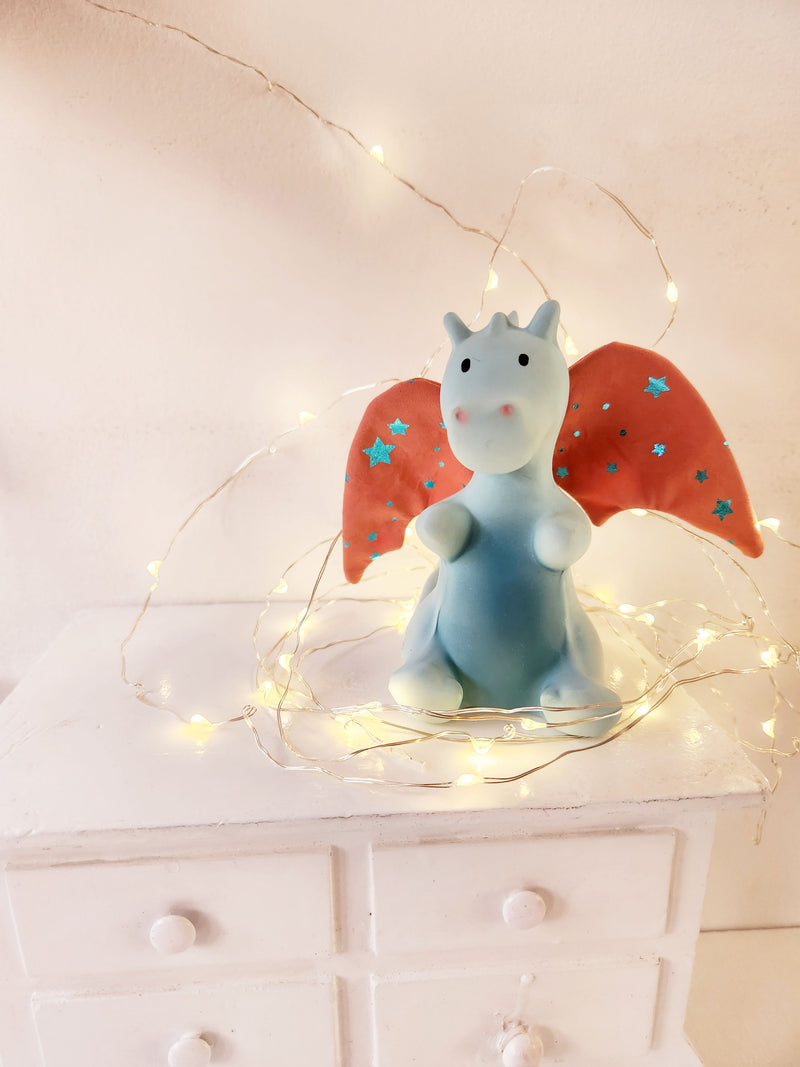 Organic Rubber Sunrise Dragon with crinkle wings