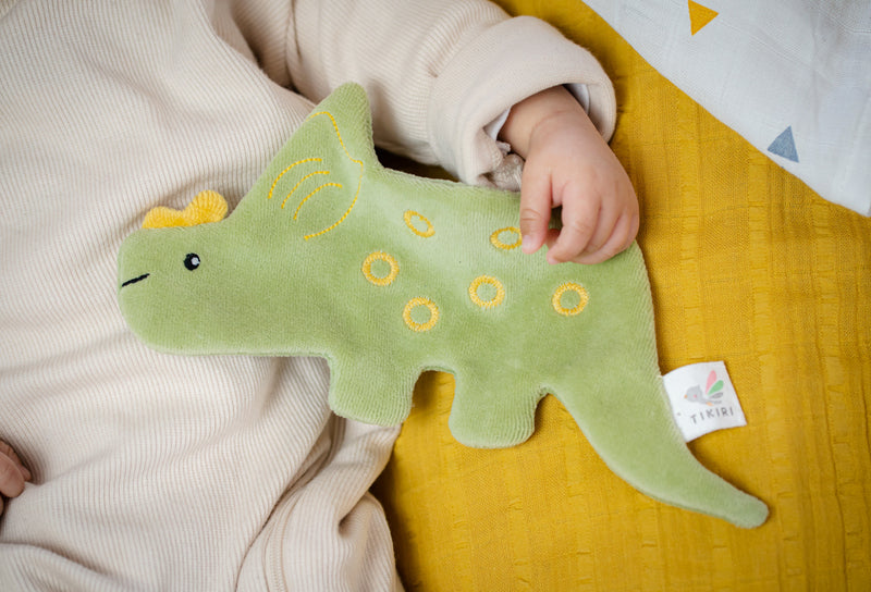 Triceratops Crinkle Scrunchie