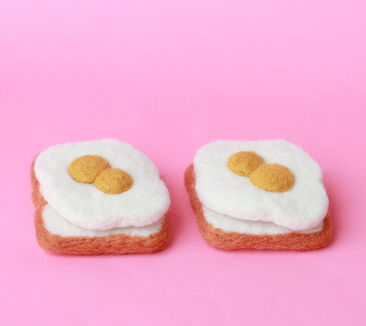 Double Yolk egg on Toast