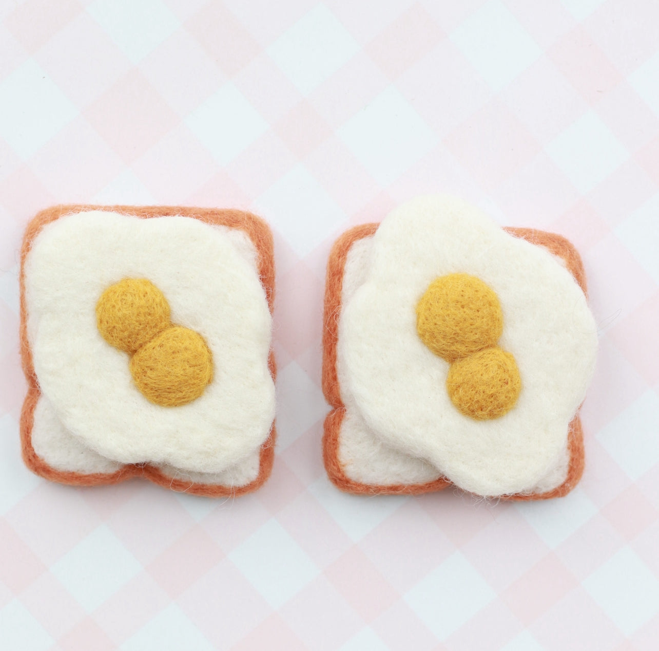 Double Yolk egg on Toast