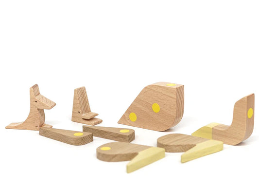 Wooden Magnetic Puzzle - Kangaroo & Joey