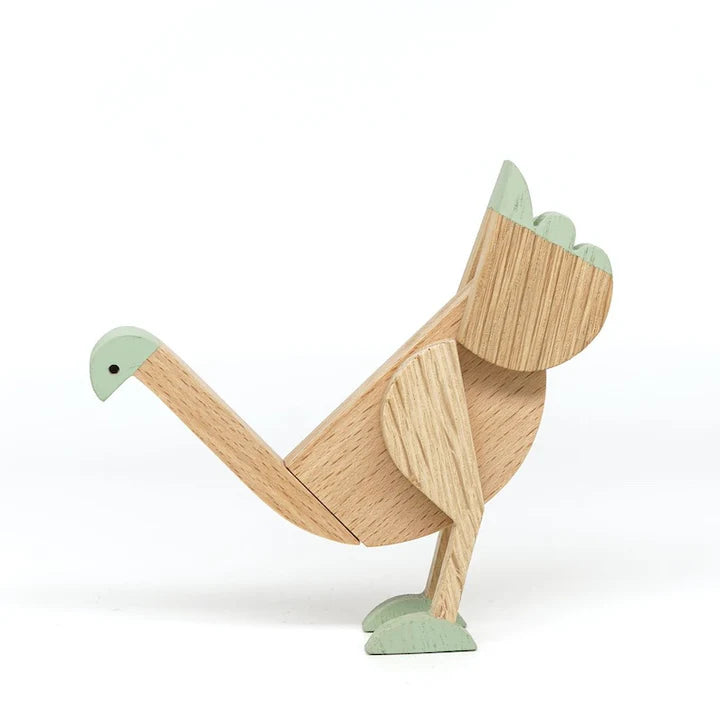 Wooden Magnetic Puzzle - Emu