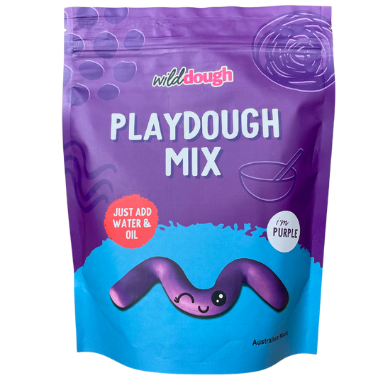 DIY Playdough Mix - Purple