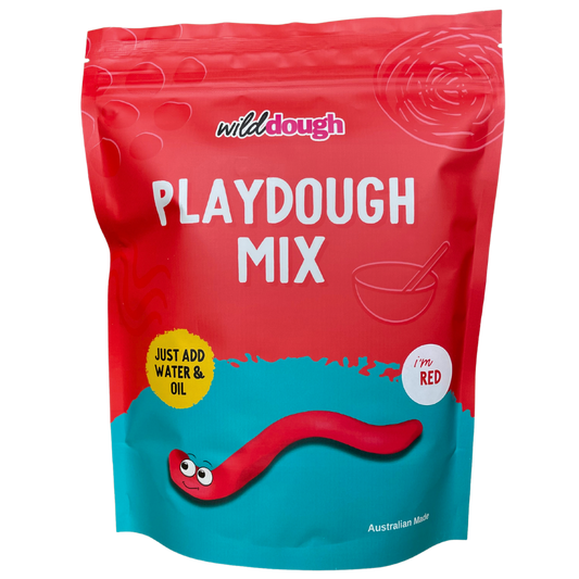DIY Playdough Mix - Red