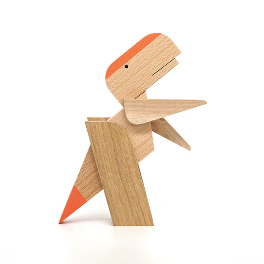 Wooden Magnetic Puzzle - T Rex