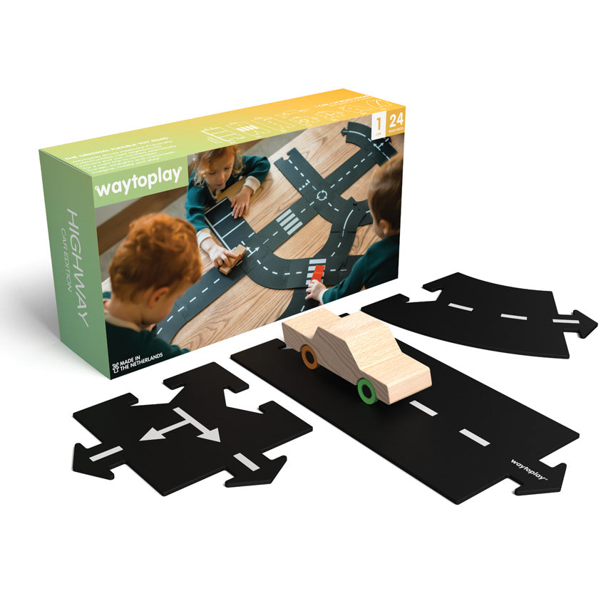 Waytoplay Highway Car Edition Set