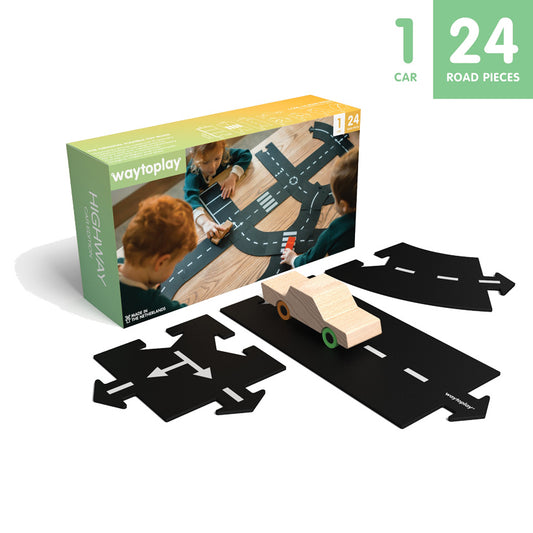 Waytoplay Highway Car Edition Set