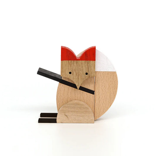 Wooden Magnetic Puzzle - Nordic Fox