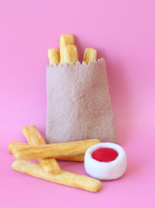 French Fries & Tomato Sauce