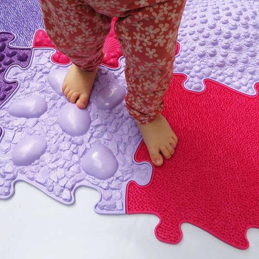 Muffik Sensory Playmat Pink Set
