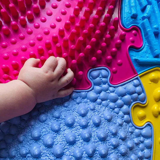 Muffik Sensory Playmat Set- Rainbow
