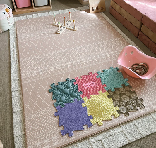 Muffik Sensory Playmat Set- Pastel