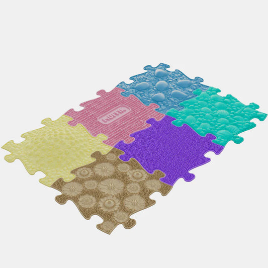 Muffik Sensory Playmat Set- Pastel