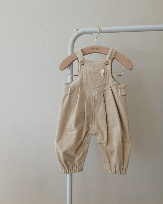 Corduroy Overall-Soy