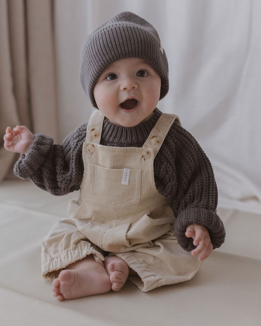 Corduroy Overall-Soy
